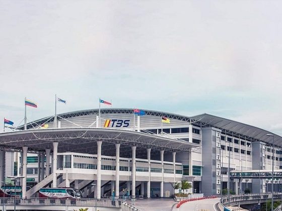 TBS la estación de autobuses de Kuala Lumpur malasia