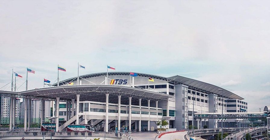 TBS la estación de autobuses de Kuala Lumpur malasia