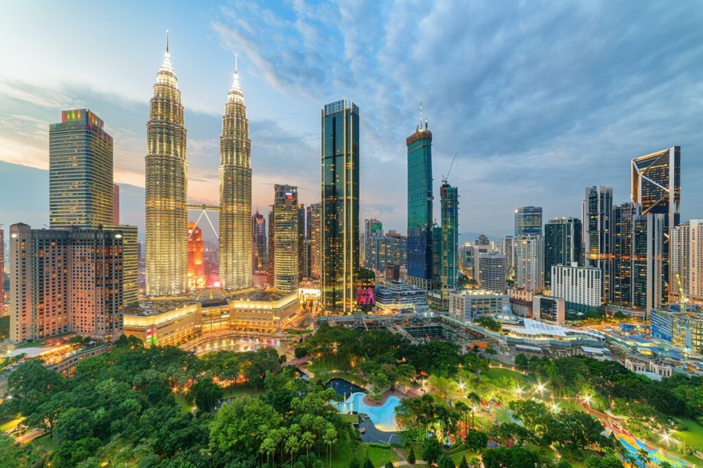 malasia ir de Penang a Kuala Lumpur