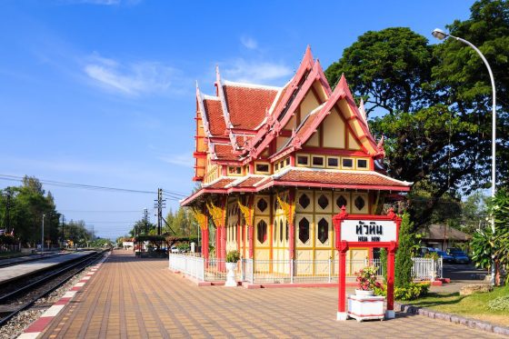 tailandia estación de tren de Hua Hin