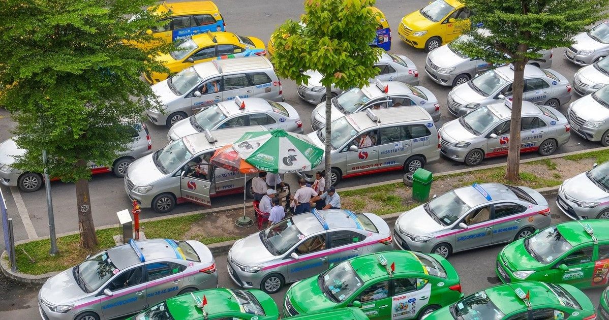 Taxi en Saigón vietnam rutasasiaticas