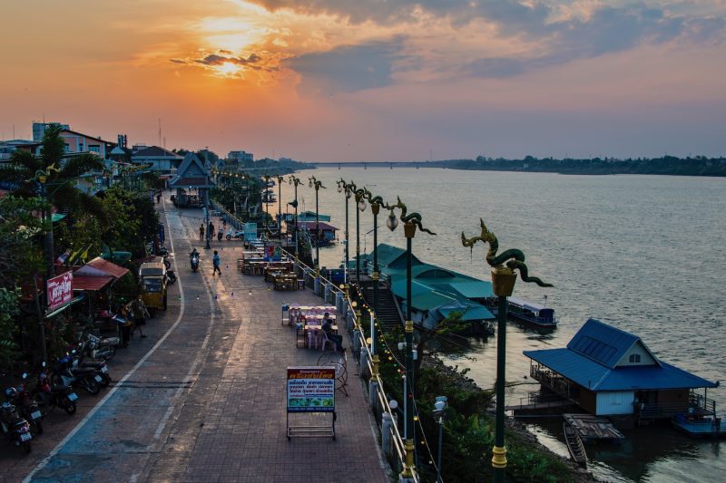laos tailandia ir de Vientiane a Nong Khai